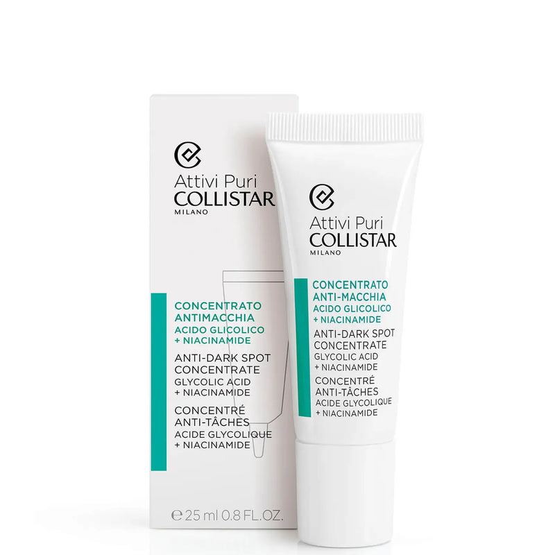 Collistar Anti-Macchie Scure Concentrato Acido Glicolico e Niacinamide 25ml