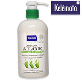 Latte corpo aloe idratante protettivo di kelemata