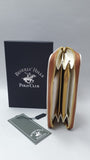 portafoglio donna di beverly hills polo club bh-3204 beige/ cuoio