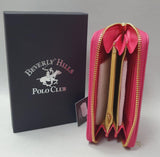 portafoglio donna di beverly hills polo club bh-3245 fucsia/ nero/ cipria/ beige
