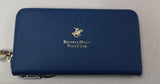 portafoglio donna di beverly hills polo club bh-3296 blu/bianco/nero