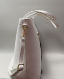 borsa a spalla donna di beverly hills polo club bh-3300 cirpia/ bianco/ nero/ oro