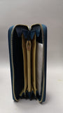 portafoglio donna di beverly hills polo club bh-3296 blu/bianco/nero