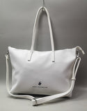 borsa a spalla/ tracolla donna di beverly hills polo club bh-3270 bianco/ nero/ giallo/ blu