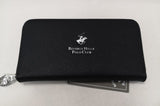 portafoglio donna di beverly hills polo club bh-3296 blu/bianco/nero