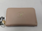 portafoglio donna di beverly hills polo club bh-3226 beige/ bianco
