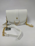 Pochette donna di beverly hills polo club bh-2850 nero/bianco/cipria modello piccolo
