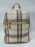 Zaino donna di beverly hills polo club bh-2812 ocra/nero/cuoio