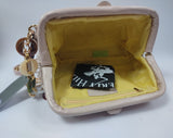Pochette donna di beverly hills polo club bh-2873 argento/nero/cipria/oro