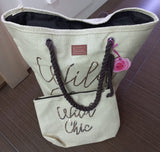 Set Borsa mare e pochette di camomilla milano cod.55556
