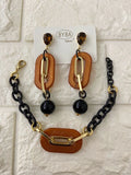 BRACCIALE E ORECCHINI BYBA BIJOUX PARURE