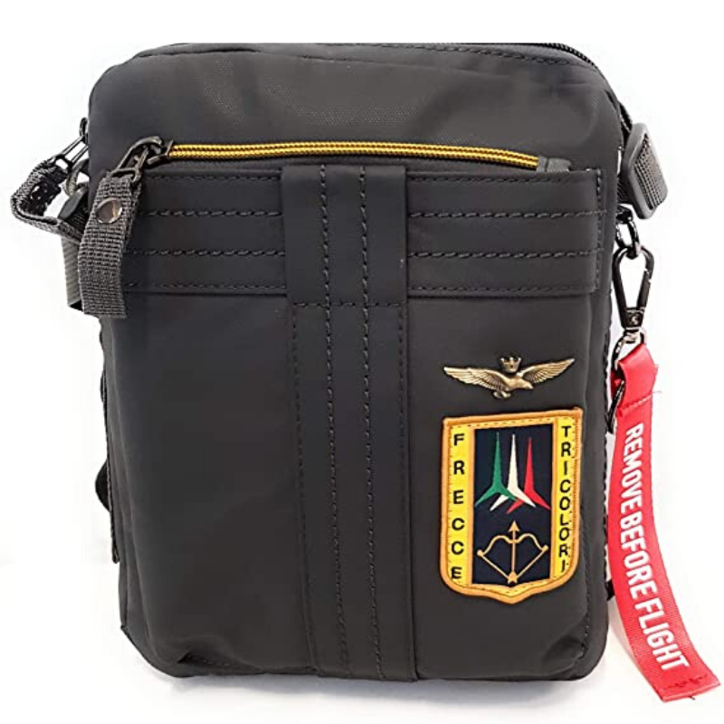 Borsello a tracolla Uomo AERONAUTICA MILITARE AM340 Antracite