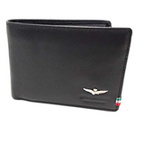 Aeronautica Militare Portafoglio uomo piccolo AM100 vera pelle