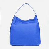 Pelletteria Veneta Borsa a spalla in pelle NS200 Bluette