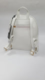 Zaino Trapuntato con borchie Polo BH-2403 colore Bianco/ Oro Rosa/ Nero
