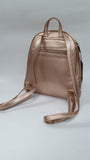 Zaino Trapuntato con borchie Polo BH-2403 colore Bianco/ Oro Rosa/ Nero