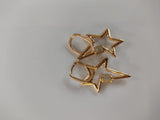 ORECCHINI DOLMAN FORMA CUORE,STELLA,RETTANGOLO COLORE ORO,ARGENTO ART OR 15756