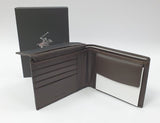 Portafoglio uomo di beverly hills polo club bh-1364  grande moro/ nero