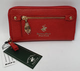 Portafoglio donna di beverly hills polo club bh-2729 blu/ rosso/bordeaux/ t. moro/ocra/ tortora/ Cuoio
