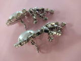ORECCHINI DONNA TRIK BIJOUX  PENDENTI STRASS E PERLA