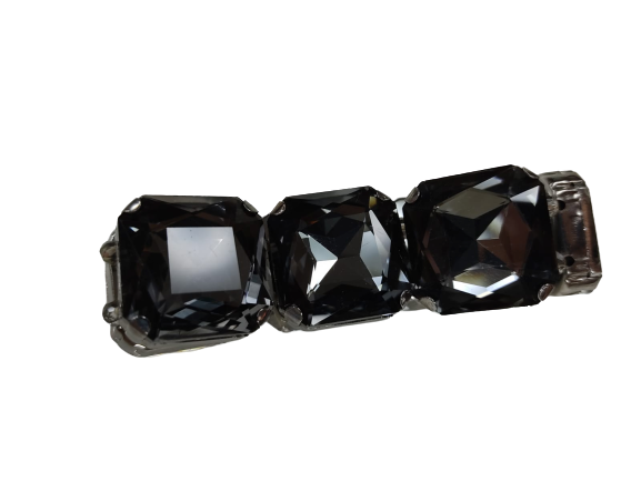 Gemir Bracciale Cristalli Neri