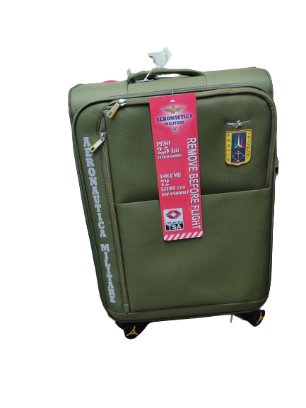 Aeronautica Militare Trolley Semi Rigido AM210/60 Verde