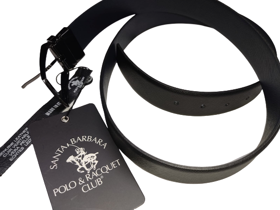 Santa Barbara Polo & Racquet Club Cintura Uomo Double Face Nero/Blu SB19W80B-15BL