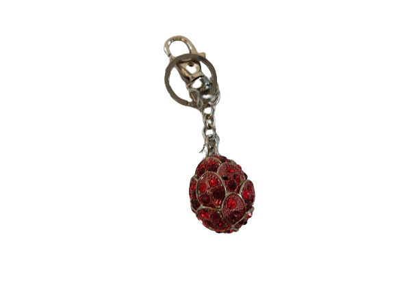 Gemir Portachiave in Strass Rosso