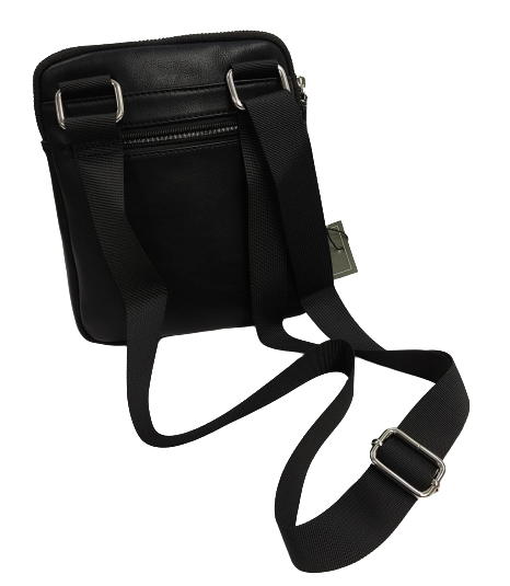 Beverly Hills Polo Club Borsello Da Uomo BH1180 Piccolo Nero