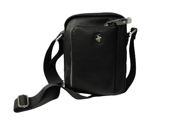 Beverly Hills Polo Club Borsello Da Uomo BH1182 Nero