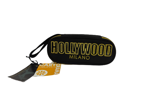 HOLLYWOOD MILANO - Astuccio Round - Nero Oro