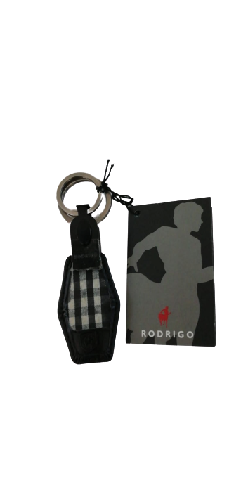 Portachiavi Uomo in pelle RODRIGO - Nero & Bianco