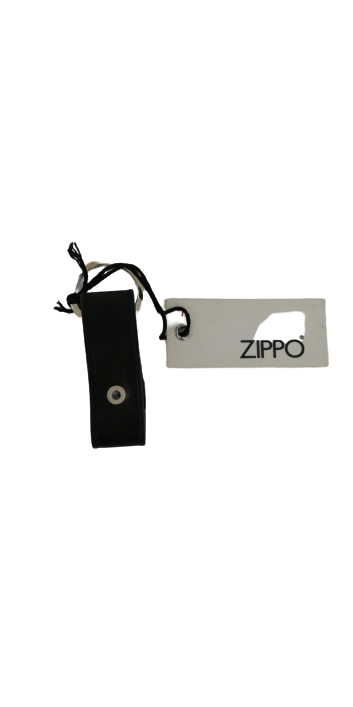 Portachiavi Uomo in pelle ZIPPO - Nero