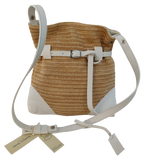 Borsa a Tracolla PELLETTERIA VENETE Borsa in Pelle RA-302 Crema