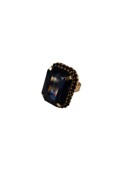 Anello In Oro con Pietre in Rubino & Zaffiro BYBA BIJOUX