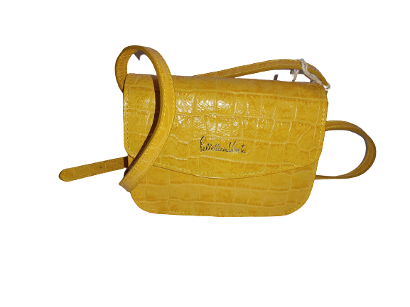 Borsa a Tracolla Donna PELLETTERIA VENETA - Giallo Ocra - ST918S-OCRA