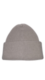 Cappello da Uomo TIRABASSO - Lana & Kashmir - Grigio Con Logo 80TRB025462