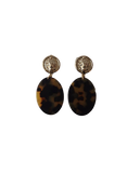 Cerchietto Orecchini in Resina  BYBA BIJOUX  - Marrone