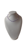 Girocollo con Swarovsky SWAROVSKI COMPONENTS - Necklace Swarovsky - Viola / Giallo