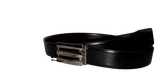 Cintura in pelle a Marchio Uomo TRUSSARDI COLLECTION - Branded leather belt - Moro 8055323