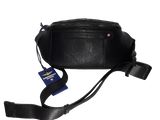 Marsupio in Pelle Uomo Aeronautica Militare - Marrone/Nero/ blu - AM-393