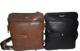 Borsa a Tracolla Uomo AERONAUTICA MILITARE - Nero/ Marrone AM-392