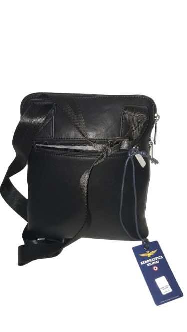Borsa a Tracolla Uomo AERONAUTICA MILITARE - Nero/ Marrone AM-392