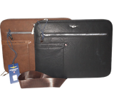 Borsa da lavoro Uomo AERONAUTICA MILITARE - Nero/Marrone AM-394